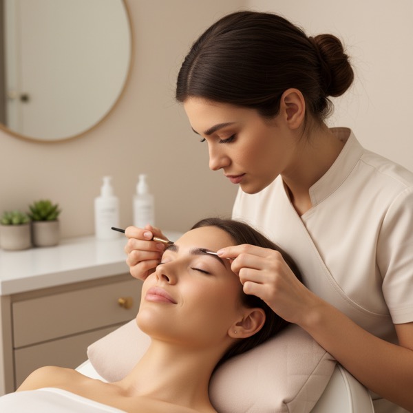 Brow lamination treatment