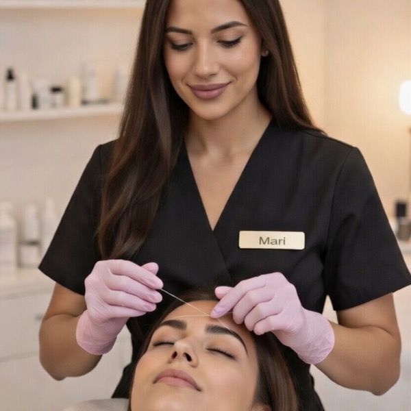 Perfect brows and lashes result